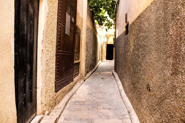 Fez Marruecos Junio 2022 Medina Fortificada Fez Bali Barrio Medieval — Foto de Stock