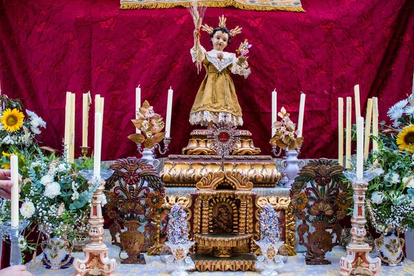 Кармона Испания Июня 2022 Года Corpus Christi Carmona Крестный Ход — стоковое фото