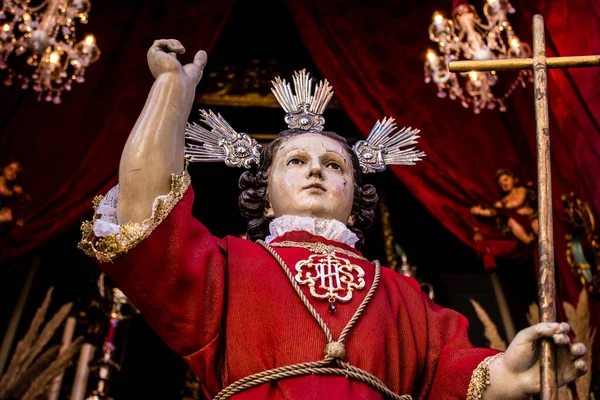 Carmona Spanien Juni 2022 Corpus Christi Carmona Religiöse Prozession Durch — Stockfoto