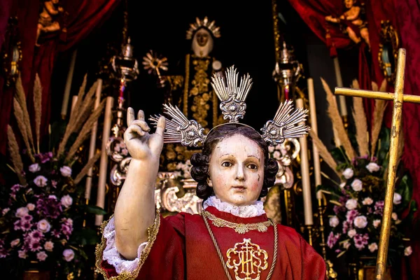 Carmona Espagne Juin 2022 Corpus Christi Carmona Procession Religieuse Dans — Photo
