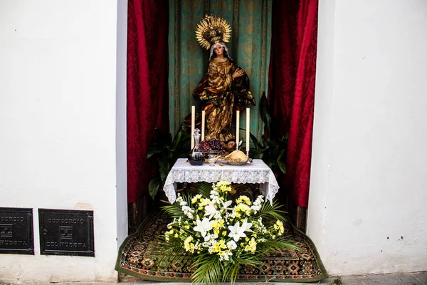 Carmona Іспанія Червня 2022 Року Corpus Christi Carmona Релігійна Процесія — стокове фото