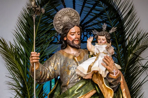 Carmona Spain June 2022 Corpus Christi Carmona Religious Procession Streets — Stock Photo, Image