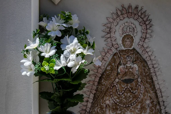 Carmona Spain July 2022 Typical Graves Christian Cemetery Municipality Carmona — Stock Photo, Image