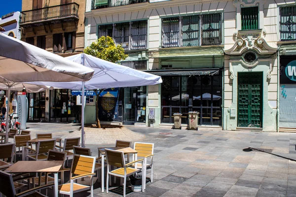 Seville Spain July 2022 Cityscape Architecture Seville Emblematic City Capital — Stock Photo, Image