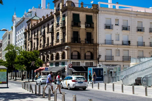 Sevilla Španělsko Července 2022 Cityscape Architektura Sevilly Symbolického Města Hlavního — Stock fotografie