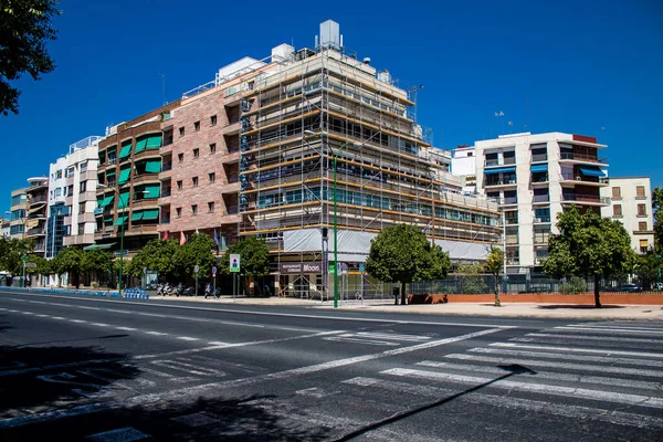 Севилья Испания Июля 2022 Года Городской Пейзаж Архитектура Севильи Символического — стоковое фото