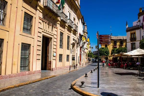 Seville Spain July 2022 Cityscape Architecture Seville Emblematic City Capital — Stockfoto