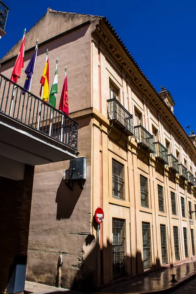 Seville Spain July 2022 Facade Building Streets Seville Emblematic City — Stockfoto