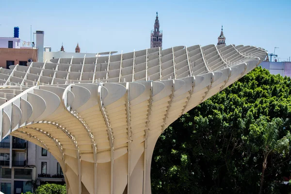 Seville Spain July 2022 Metropol Parasol Popularly Linked Name Las — Fotografia de Stock