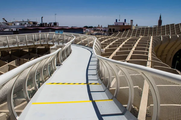 Seville Spain July 2022 Metropol Parasol Popularly Linked Name Las — Fotografia de Stock