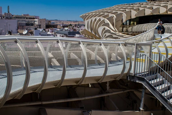 Seville Spain July 2022 Metropol Parasol Popularly Linked Name Las — Stockfoto