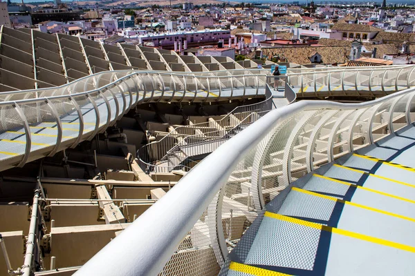 Seville Spain July 2022 Metropol Parasol Popularly Linked Name Las — Stockfoto
