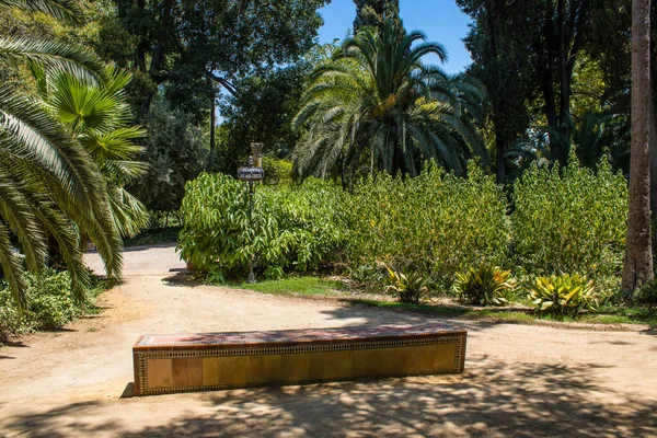 Siviglia Spagna Luglio 2022 Maria Luisa Park Primo Parco Urbano — Foto Stock