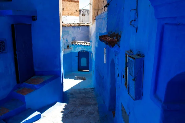 Chefchaouen, Morocco - August 19, 2022 Chefchaouen is a city located in the Rif mountains, in the north Morocco. Renowned for the remarkable buildings of varying shades of faded blue in its old town