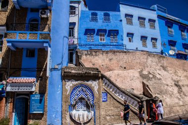 Chefchaouen, Morocco - August 19, 2022 Chefchaouen is a city located in the Rif mountains, in the north Morocco. Renowned for the remarkable buildings of varying shades of faded blue in its old town