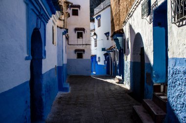 Chefchaouen, Morocco - August 19, 2022 Chefchaouen is a city located in the Rif mountains, in the north Morocco. Renowned for the remarkable buildings of varying shades of faded blue in its old town