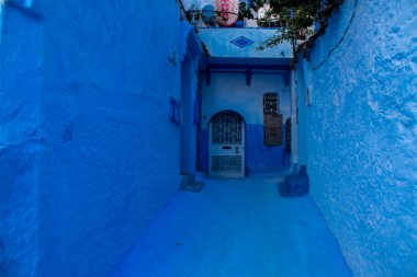 Chefchaouen, Morocco - August 19, 2022 Chefchaouen is a city located in the Rif mountains, in the north Morocco. Renowned for the remarkable buildings of varying shades of faded blue in its old town