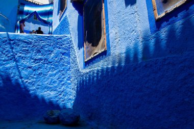 Chefchaouen, Morocco - August 19, 2022 Chefchaouen is a city located in the Rif mountains, in the north Morocco. Renowned for the remarkable buildings of varying shades of faded blue in its old town