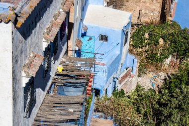 Chefchaouen, Morocco - August 19, 2022 Chefchaouen is a city located in the Rif mountains, in the north Morocco. Renowned for the remarkable buildings of varying shades of faded blue in its old town