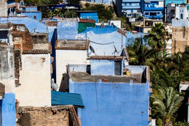 Chefchaouen, Morocco - August 19, 2022 Chefchaouen is a city located in the Rif mountains, in the north Morocco. Renowned for the remarkable buildings of varying shades of faded blue in its old town
