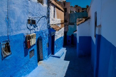 Chefchaouen, Morocco - August 19, 2022 Chefchaouen is a city located in the Rif mountains, in the north Morocco. Renowned for the remarkable buildings of varying shades of faded blue in its old town