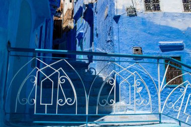 Chefchaouen, Morocco - August 19, 2022 Chefchaouen is a city located in the Rif mountains, in the north Morocco. Renowned for the remarkable buildings of varying shades of faded blue in its old town