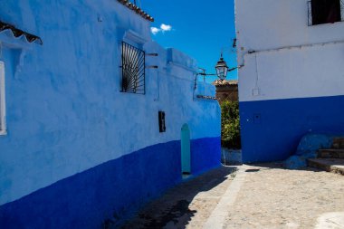 Chefchaouen, Morocco - August 19, 2022 Chefchaouen is a city located in the Rif mountains, in the north Morocco. Renowned for the remarkable buildings of varying shades of faded blue in its old town
