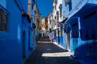 Chefchaouen, Morocco - August 19, 2022 Chefchaouen is a city located in the Rif mountains, in the north Morocco. Renowned for the remarkable buildings of varying shades of faded blue in its old town