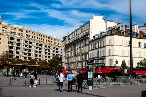 Paris, France - September 05, 2022 Cityscape and architecture of Paris, an emblematic city and the capital of France