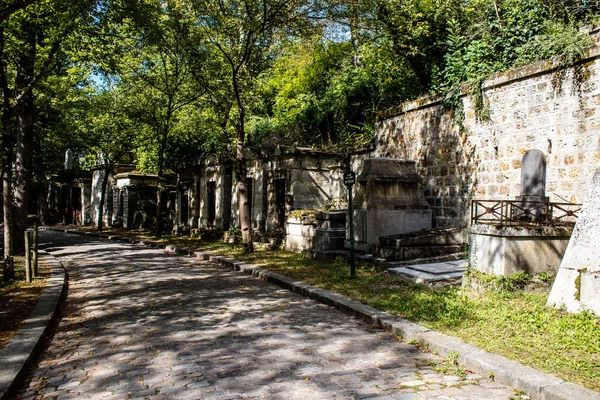 Paris France September 2022 Pere Lachaise Cemetery Largest Parisian Cemetery — Foto Stock