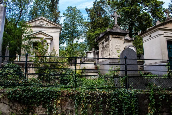 Paris France September 2022 Pere Lachaise Cemetery Largest Parisian Cemetery — Fotografia de Stock