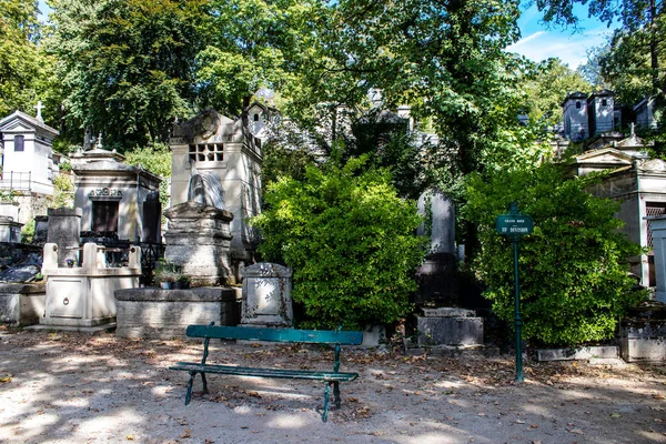 Paris France September 2022 Pere Lachaise Cemetery Largest Parisian Cemetery — Stock Fotó