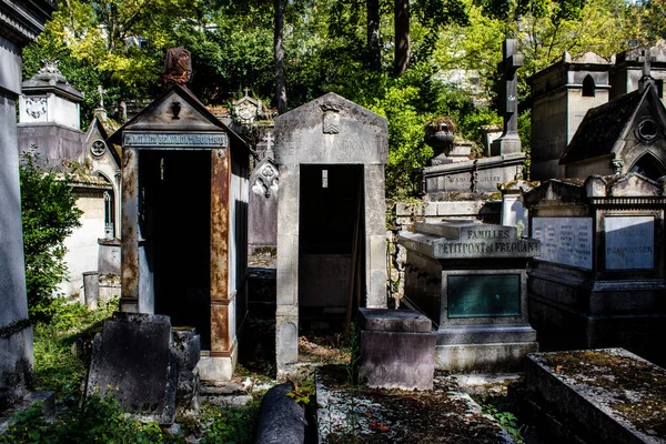 Paris France September 2022 Pere Lachaise Cemetery Largest Parisian Cemetery — Fotografia de Stock