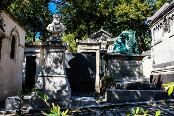 Paris France September 2022 Pere Lachaise Cemetery Largest Parisian Cemetery — Fotografia de Stock