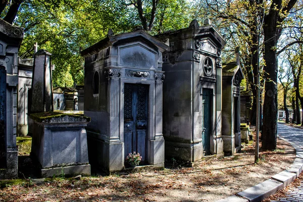 Paris France September 2022 Pere Lachaise Cemetery Largest Parisian Cemetery — 图库照片