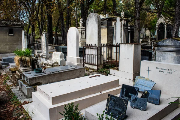 Paris France September 2022 Pere Lachaise Cemetery Largest Parisian Cemetery — kuvapankkivalokuva