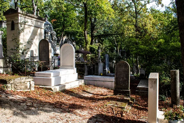 Paris France September 2022 Pere Lachaise Cemetery Largest Parisian Cemetery — Zdjęcie stockowe