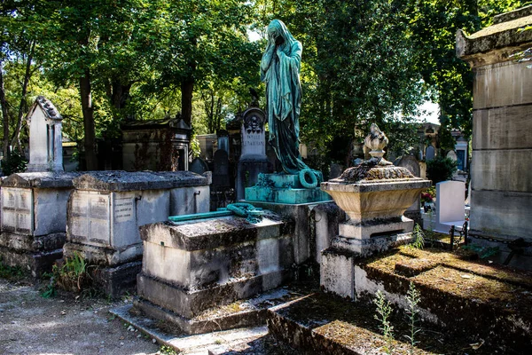 Paris France September 2022 Pere Lachaise Cemetery Largest Parisian Cemetery — Fotografia de Stock