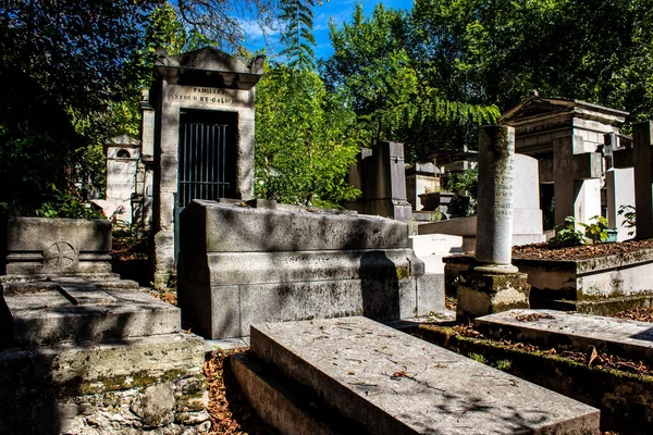 Paris France September 2022 Pere Lachaise Cemetery Largest Parisian Cemetery — Φωτογραφία Αρχείου