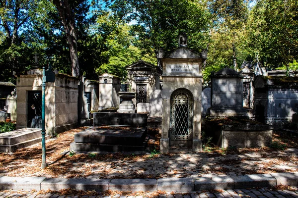 Paris France September 2022 Pere Lachaise Cemetery Largest Parisian Cemetery — Fotografia de Stock