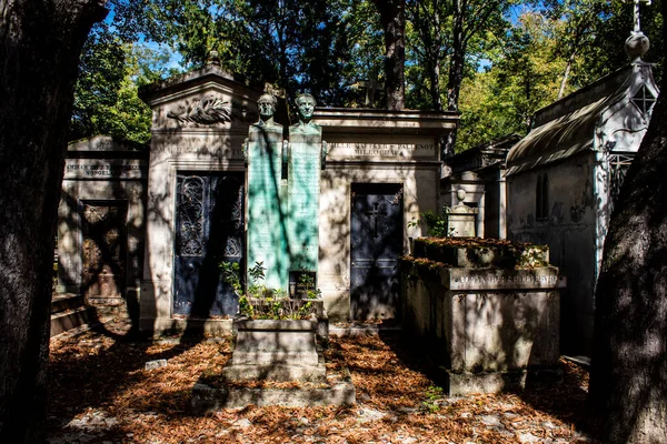 Paris France September 2022 Pere Lachaise Cemetery Largest Parisian Cemetery — Foto Stock