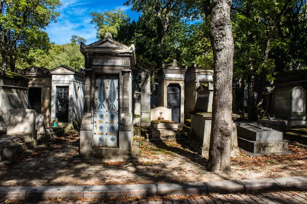 Paris France September 2022 Pere Lachaise Cemetery Largest Parisian Cemetery — Zdjęcie stockowe