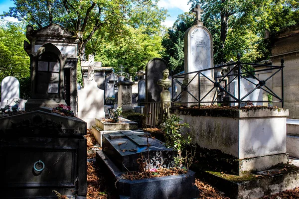 Paris France September 2022 Pere Lachaise Cemetery Largest Parisian Cemetery — Fotografia de Stock