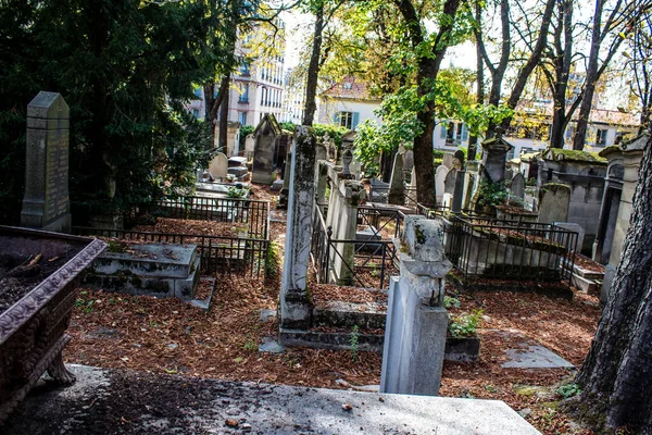 Paris France September 2022 Pere Lachaise Cemetery Largest Parisian Cemetery — Fotografia de Stock