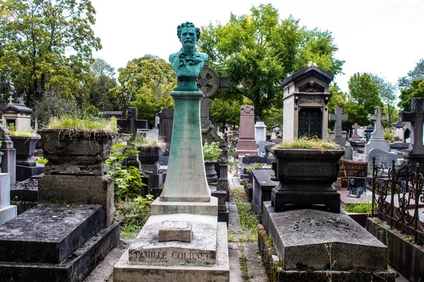 Paris France September 2022 Pere Lachaise Cemetery Largest Parisian Cemetery — Stok fotoğraf