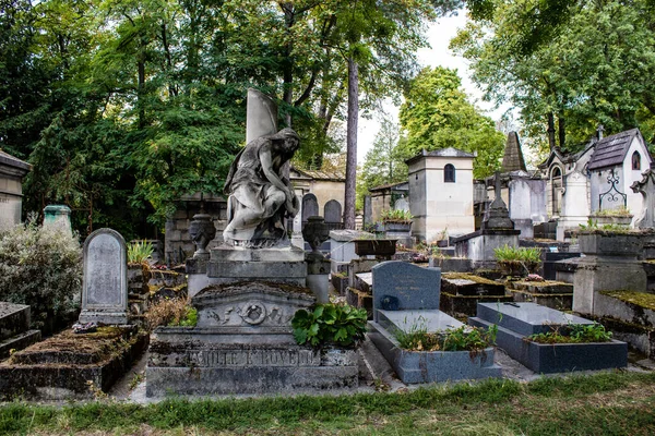 Paris France September 2022 Pere Lachaise Cemetery Largest Parisian Cemetery — 图库照片