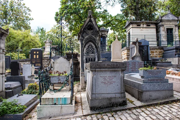 Paris France September 2022 Pere Lachaise Cemetery Largest Parisian Cemetery — Stock Fotó