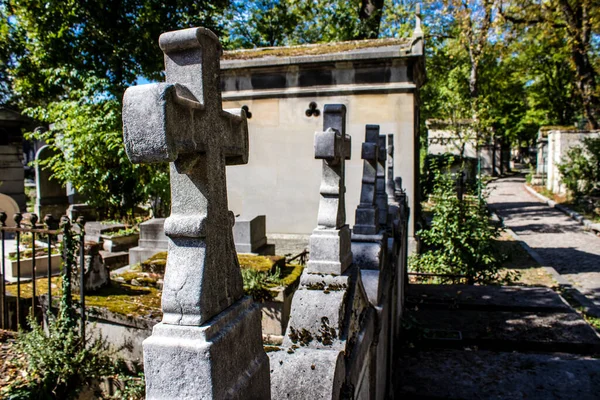 Paris France September 2022 Pere Lachaise Cemetery Largest Parisian Cemetery — Fotografia de Stock