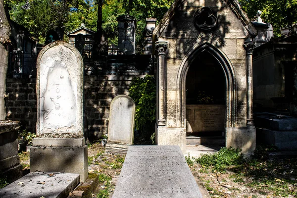 Paris France September 2022 Pere Lachaise Cemetery Largest Parisian Cemetery — Stock fotografie