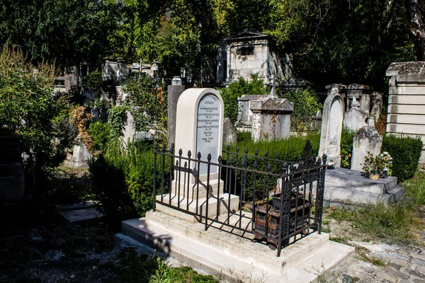 Paris France September 2022 Pere Lachaise Cemetery Largest Parisian Cemetery — 图库照片